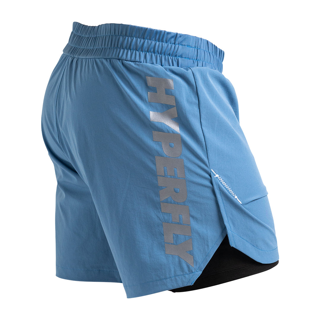 The Icon Combat Shorts Azure