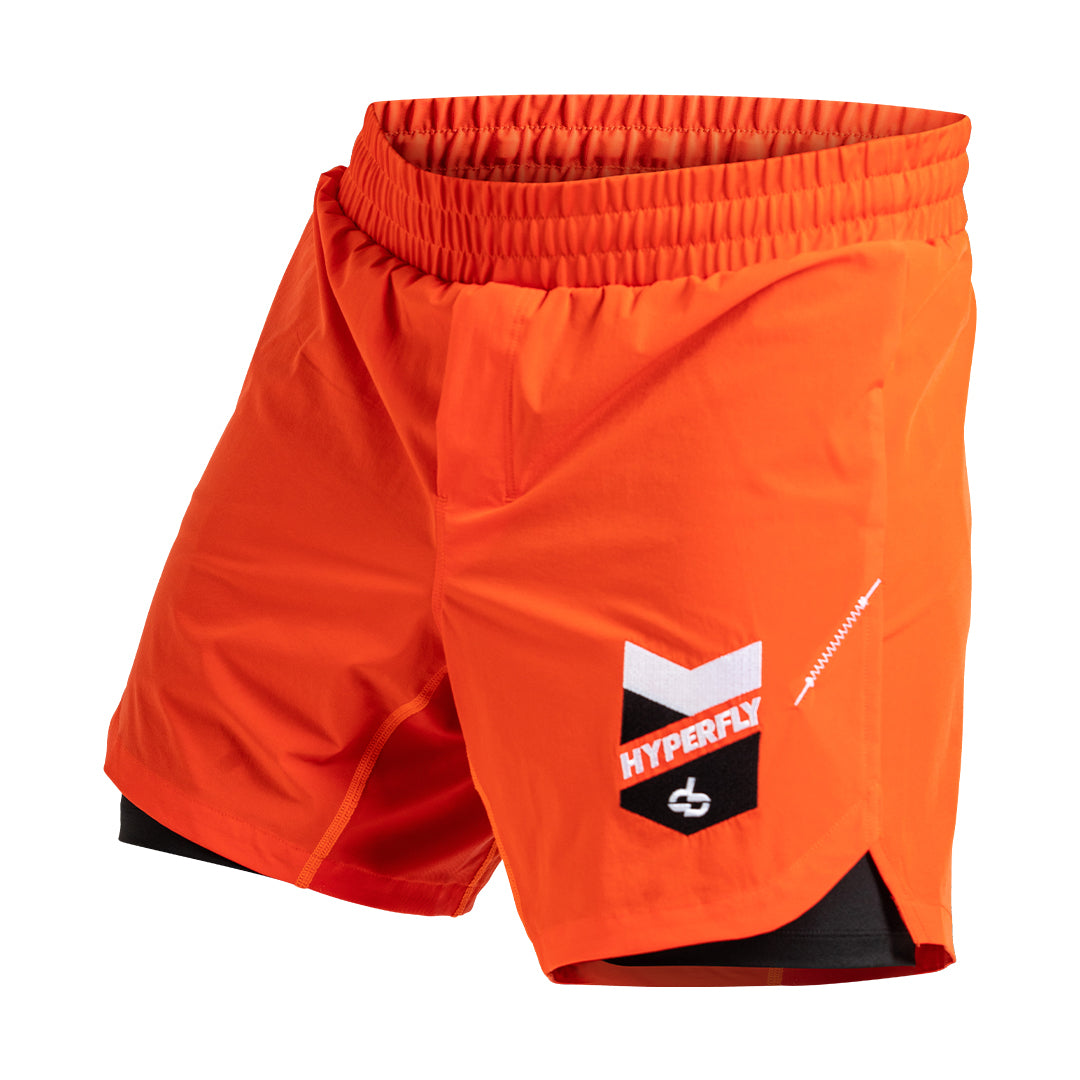 The Icon Combat Shorts Tangerine