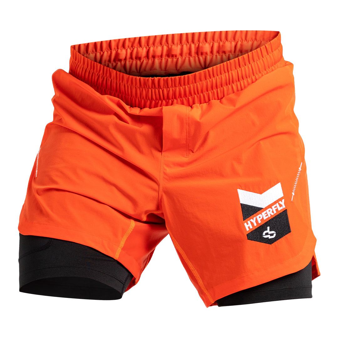 The Icon Combat Shorts Tangerine