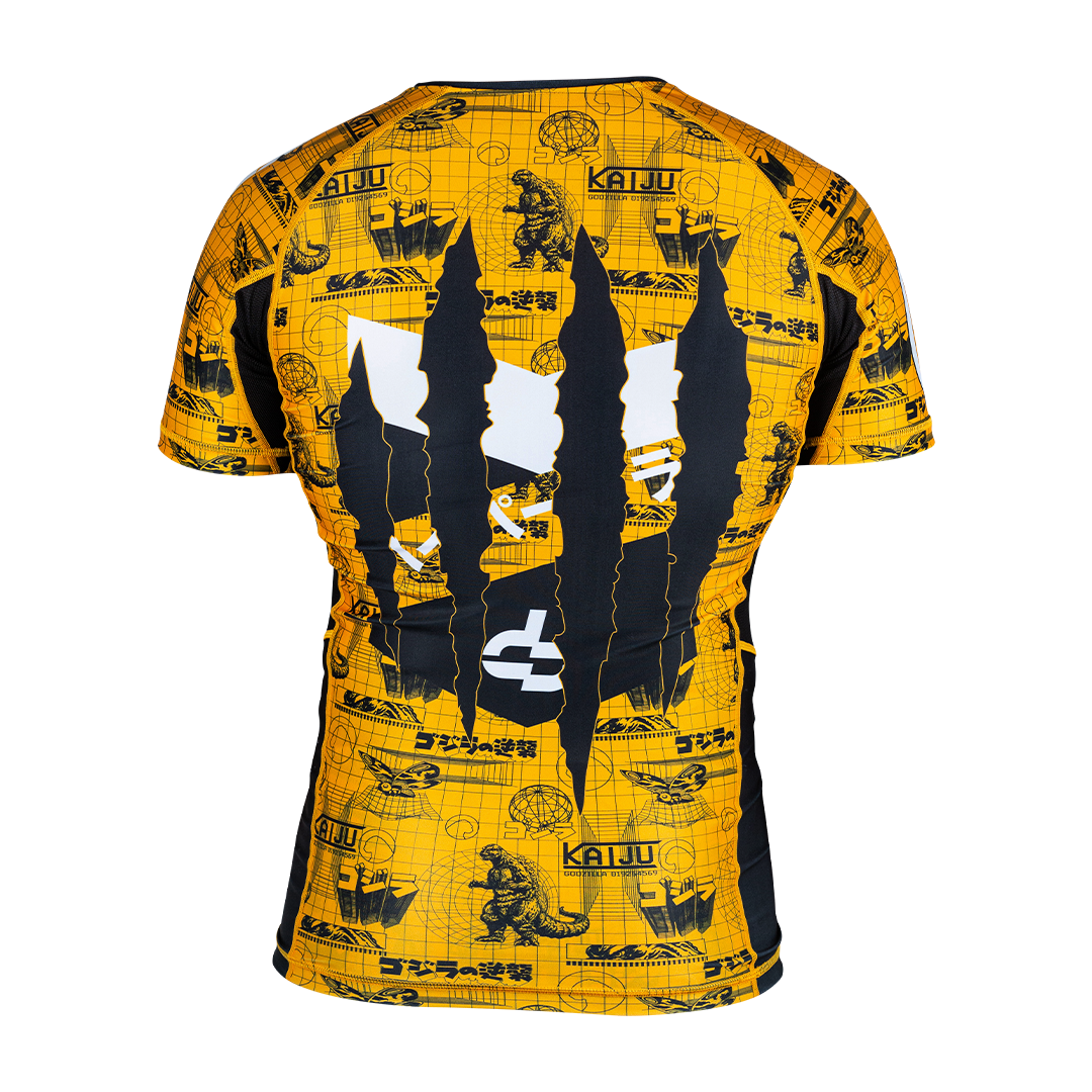Hyperfly + Godzilla Grid Rash Guard